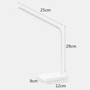 Axyaa LED Touch Desk Lamp USB Charging Eye Protection Reading Light