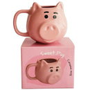 Axyaa 550ml Pig Cartoon Coffee Mug with Spoon in Gift Box