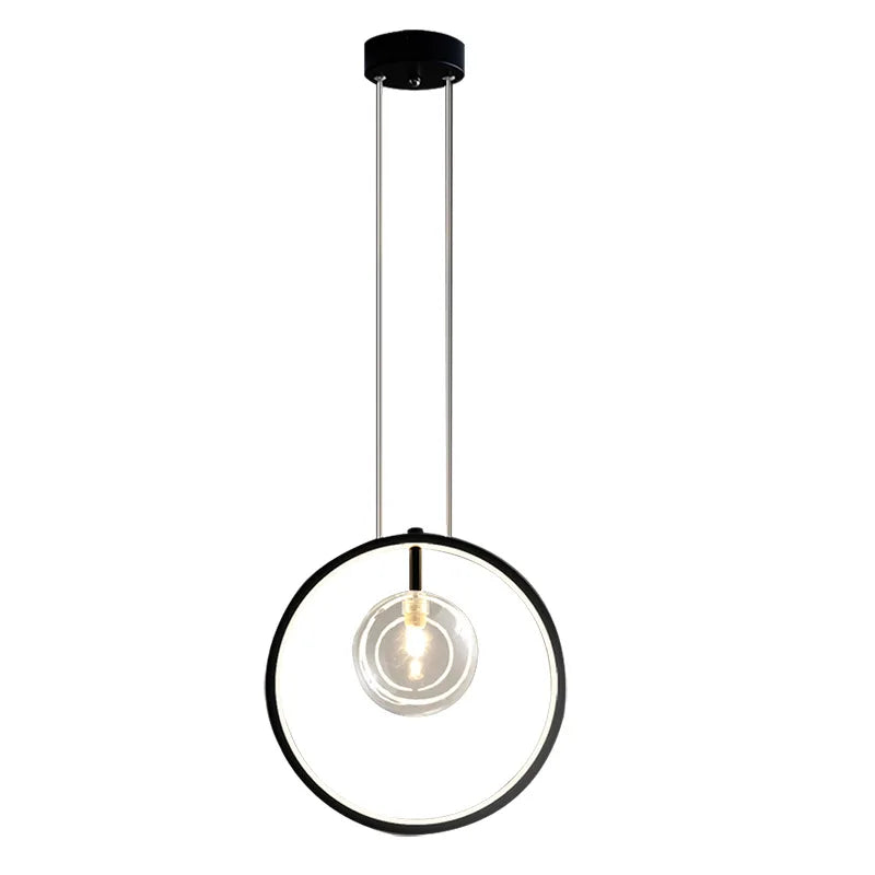 Axyaa Nordic Soap Bubble Glass Chandelier for Restaurant, Bar, Bedroom, Staircase