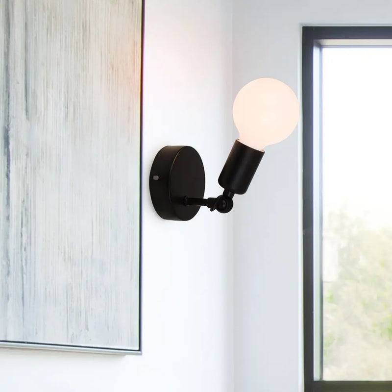 Axyaa Adjustable Angle Wall Light Fixture for Modern Interiors