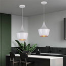 Axyaa Modern White Aluminum LED Pendant Lamp for Luxury Spaces