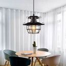 Axya Vintage Iron Pendant Light Fixture for Home Cafe Bar Decor
