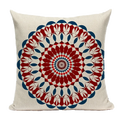 Bohemian Linen Cushion Cover 45x45 for Sofa - Axyaa Brand Home Decor