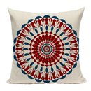 Bohemian Linen Cushion Cover 45x45 for Sofa - Axyaa Brand Home Decor