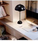 Axyaa Metal Mushroom Table Lamp E27 Blue Yellow Indoor Home Light
