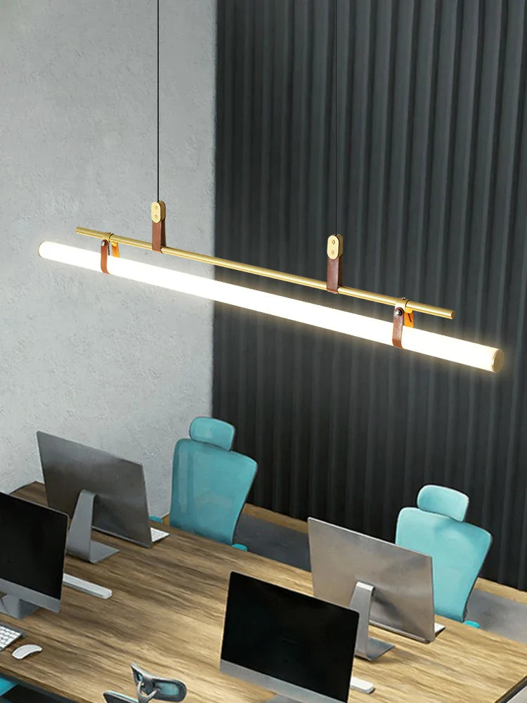 Nordic Tube Pendant Light for Dining Room Table - Axya Brand