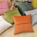 Axyaa Velvet Cushion Cover for Sofa, 45*45 Solid Colors, Soft and Stylish Pillowcase
