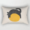 Axyaa Velvet Lumbar Pillow Cover for Sofa and Bedroom