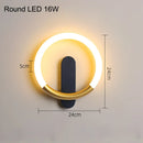 Axyaa Nordic LED Wall Lamp for Bedroom and Living Room Decoration