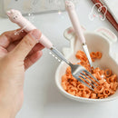 Axyaa Kids Bear Dragon Cutlery Set Stainless Steel Utensils