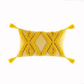 Axyaa Boho Style Tassels Cushion Cover - Home Decor Sofa Bed 45x45cm/30x50cm