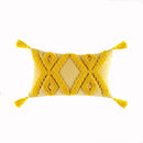 Axyaa Boho Style Tassels Cushion Cover - Home Decor Sofa Bed 45x45cm/30x50cm