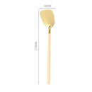 Axyaa Stainless Steel Cooking Utensils Set with Wooden Handle