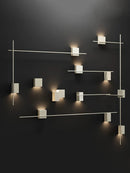 Axya Modern Living Room Wall Lamp Set