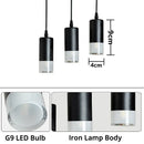 Axyaa Spider LED Linear Pendant Chandelier for Living Room Kitchen Home Decor