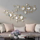 Axya Round Mirror Wall Decoration for Living Room and Bedroom