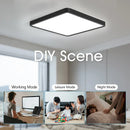 Axyaa Smart LED Ceiling Light 36W WiFi Dimmable Voice Control Alexa/Google Living Room