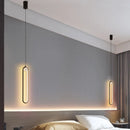 Axya Modern Round LED Chandelier Ceiling Hanging Lamp Gold Black