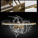 Axyaa LED Bathroom Wall Lamp Switch Waterproof Stainless Steel Mirror Sconce