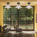 Axya Industrial Vintage Ceiling Light: American Country Loft Style Living Room Lighting Fixtures
