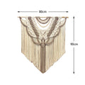 Nordic Style Macrame Wall Hanging Tapestry by Axyaa