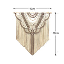 Nordic Style Macrame Wall Hanging Tapestry by Axyaa