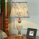 Axyaa Retro Resin Table Lamp - Romantic Warm Bedroom Decor