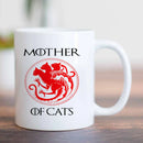 Axyaa Creative 11oz Ceramic Cat Mama Coffee Mug