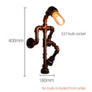 Axyaa Personality Robot Wall Lamp Industrial Style for Home, Restaurant, Bar, and Cafe