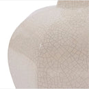 Axyaa Classic White Ceramic Table Lamp: Elegant Home Decor for Living Room, Study Room, or Bedroom