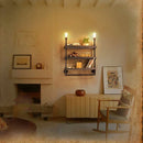 Axyaa Antique Industrial Wall Lamp Vintage Wall Sconce for Study Store Cafe