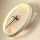 LED Wall Lamp Black/White Nordic Luxury Sconce for Hotel Bedroom, Living Room - Axyaa
