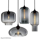 Axyaa Glass Pendant Light Modern Scandinavian Hanging Lamp Nordic Decor Lighting