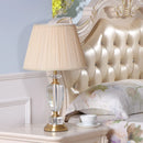 Axyaa Luxury Crystal Table Lamp - Modern European Style Décor for Bedroom