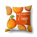 Fresh Fruits Watermelon Throw Pillow Covers by Axyaa