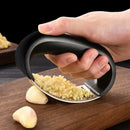 Axyaa Stainless Steel Garlic Press Crusher for Kitchen Mincing and Chopping