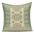 Axyaa Moroccan Mandala Linen Cushion Covers for Vintage Home Decor