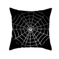 Axyaa Halloween Anime Polyester Cushion Cover Ghost Skull Pumpkin Throw Pillow