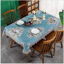 Axyaa Embroidered Dining Table Cover for Elegant Home Decor