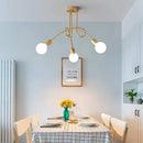 Axyaa Iron Chandelier Ceiling Light for Modern Home Living Room Bedroom