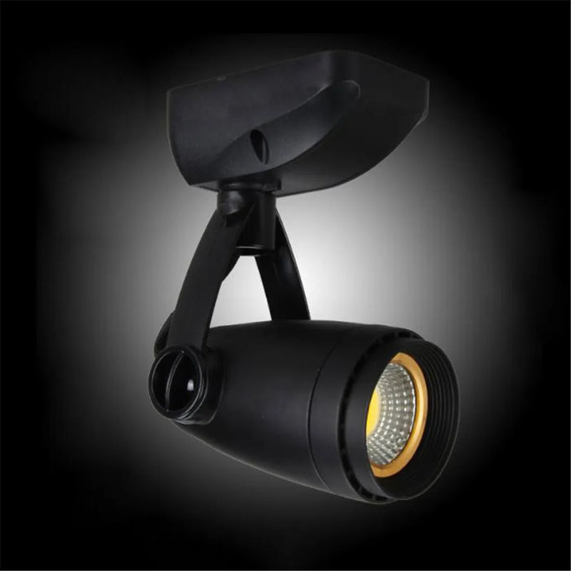 Axyaa Vintage Brown COB Spotlights LED Ceiling Mounted Rail Track Lamp