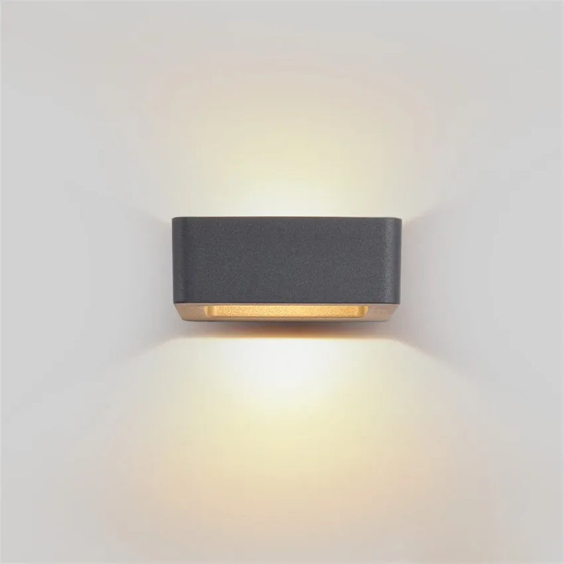 Axyaa Waterproof LED Outdoor Porch Garden Lamp for Modern Indoor Living Room Lighting
