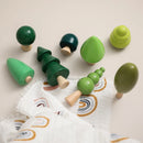 Axya Forest Trees Wooden Building Blocks for Children's Creative Play