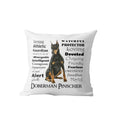 Axyaa Dachshund Dog Velvet Cushion Cover for Living Room Sofa - Home Decor Pillowcase