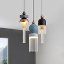 Axyaa Nappa Pendant Light: Italian Design, Macaron Style for Restaurant, Bar, Kitchen, Cafe