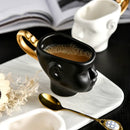 Axya Porcelain Tea Set, Modern Nordic Design Coffee Cup and Saucer