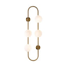 Axya Nordic Glass Ball Wall Light for Bedroom or Living Room