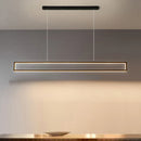 Axyaa Modern Rectangle LED Pendant Lights for Indoor Spaces