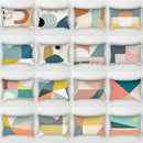 Axyaa Velvet Lumbar Pillow Cover for Sofa and Bedroom