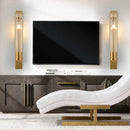 Axyaa Postmodern Glass Wall Lamp for Luxury Home Decor and Lighting